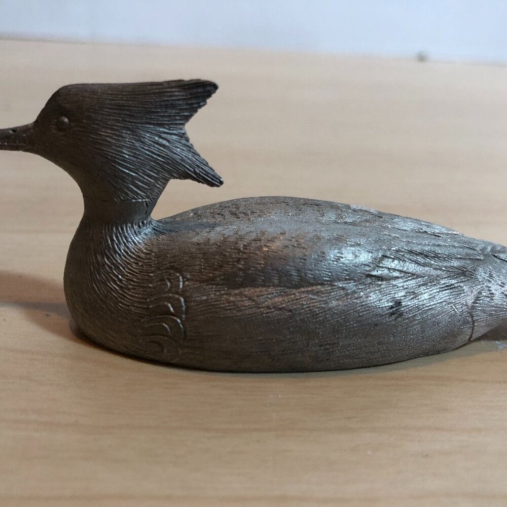 Redwing 1992 Pewter Tone Approx 3.5" Length Duck #F78